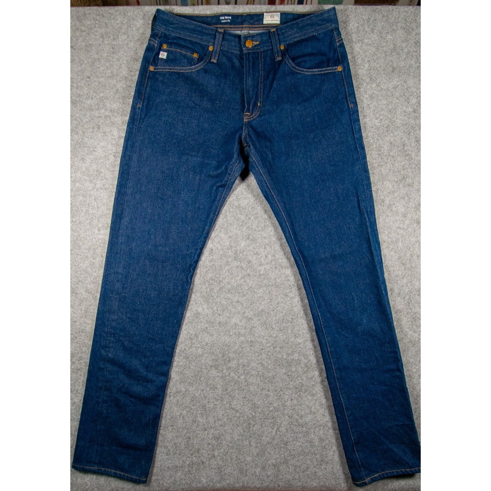 NWOT AG Adriano Goldschmied The Tellis Modern Slim Jeans Dark Wash Sz 31x34